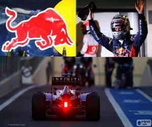 пазл Себастьян Феттель - Red Bull - 2012 Абу-Даби Гран-при, 3 классифицированы